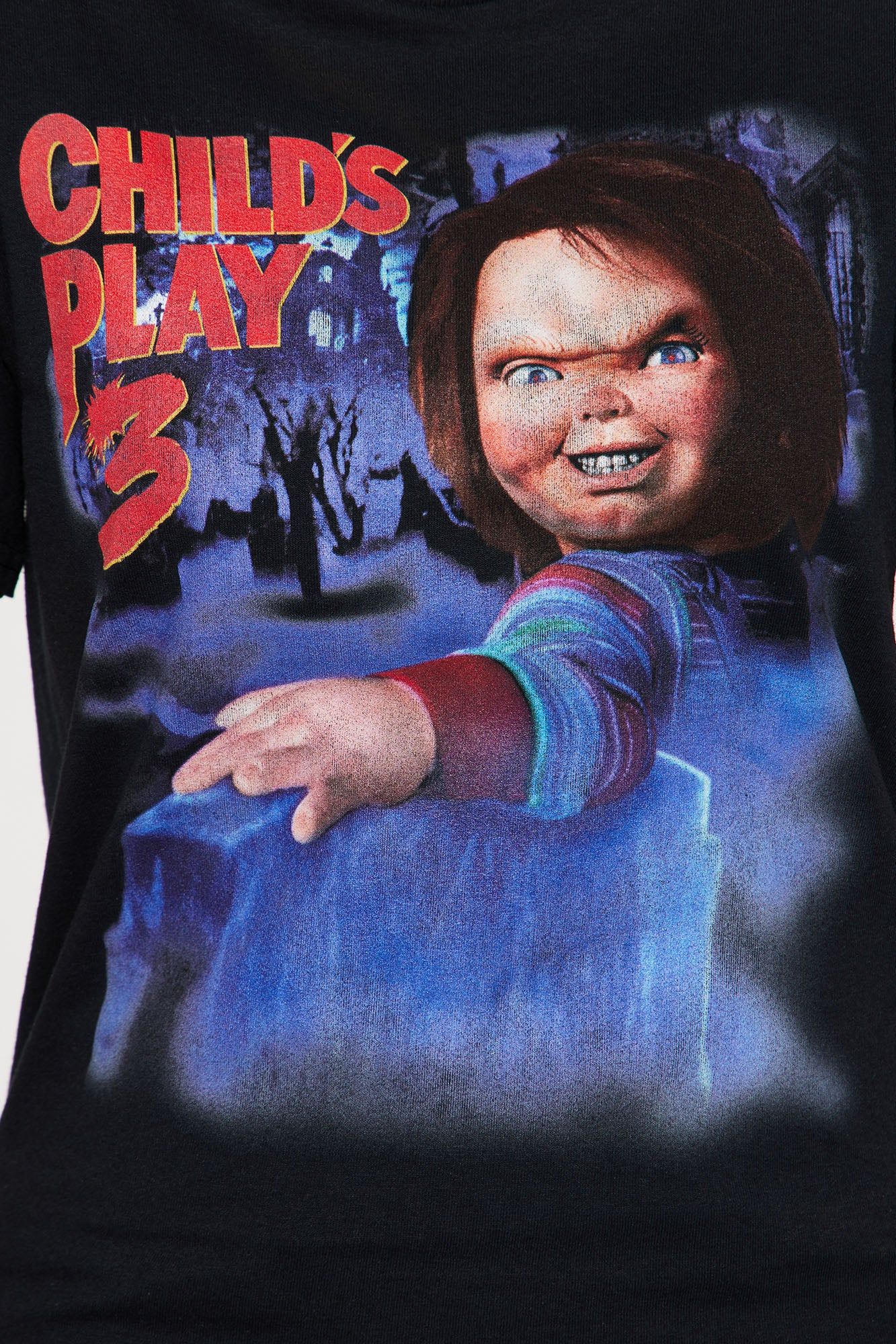 Chuckie Child's Play Graphic Tshirt - Black sold by Fashion Nova product image thumbnail 3