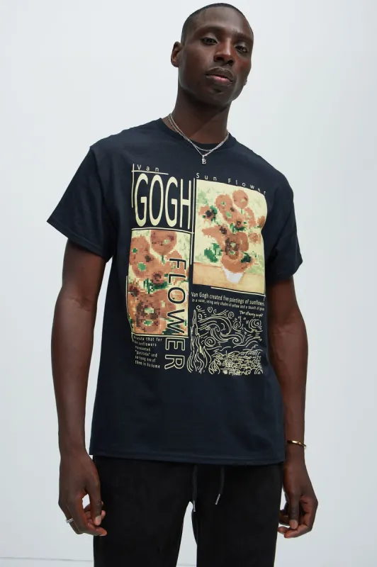 Bright Future Short Sleeve Tee - Black sold by Fashion Nova