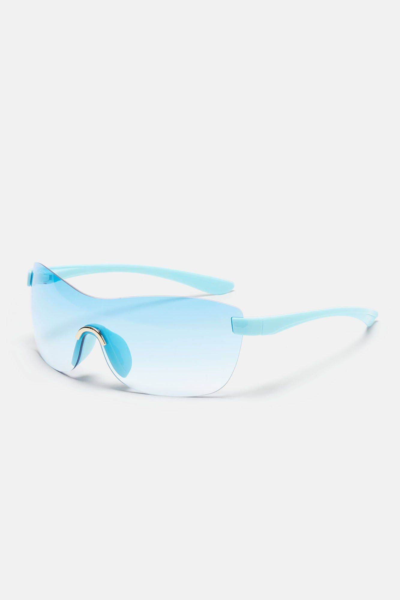 Hot Girl Summer Mindset Sunglasses - Blue sold by Fashion Nova product image thumbnail 3
