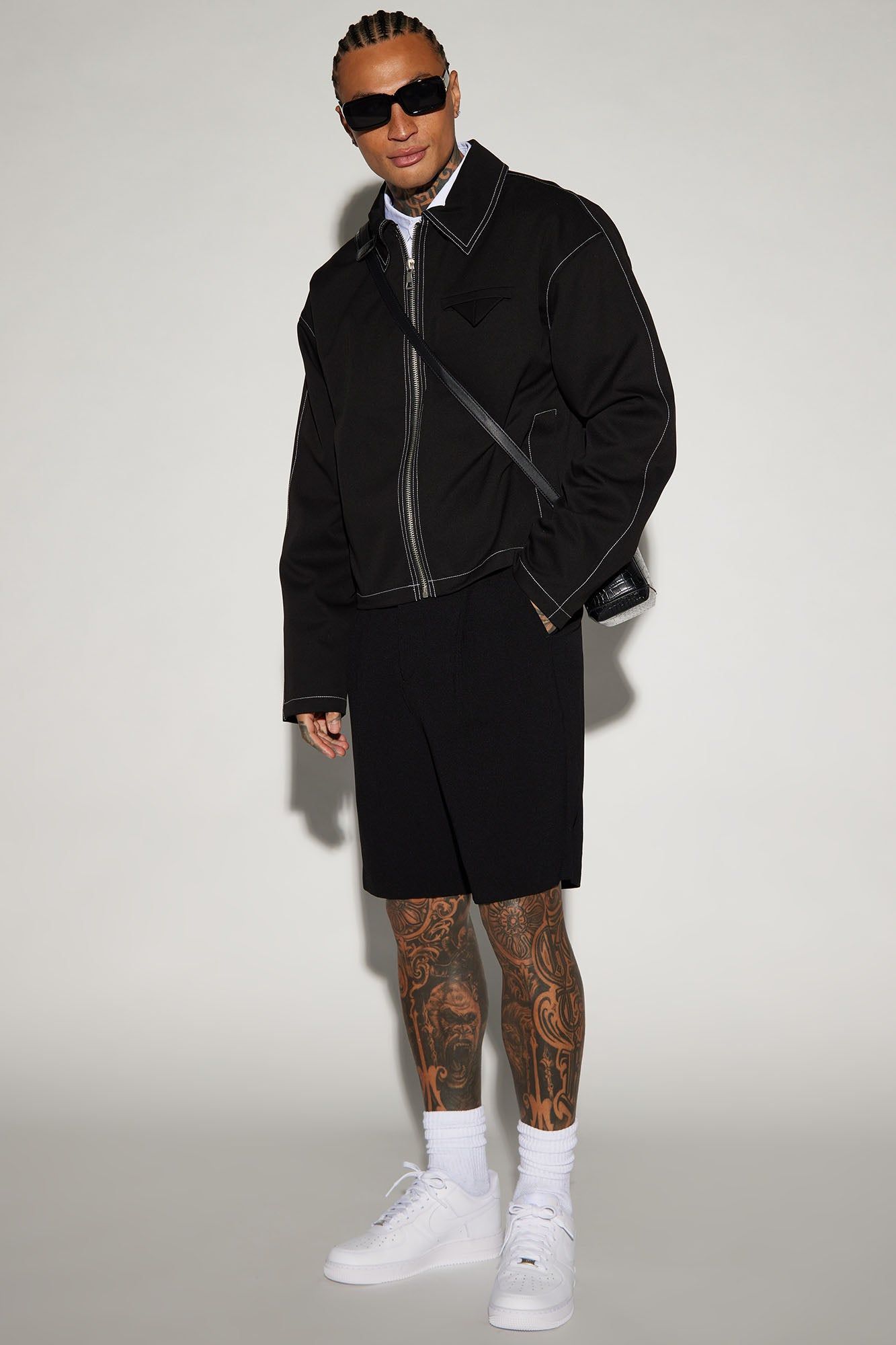 Milano Cropped Jacket - Black sold by Fashion Nova product image thumbnail 2