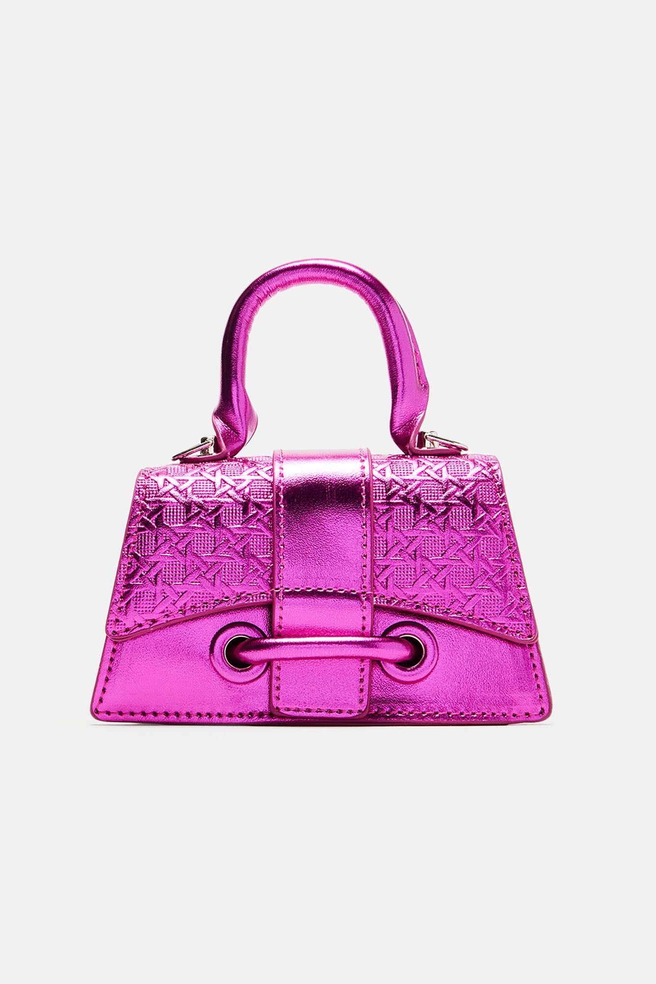 Mini Bring You Everywhere Crossbody Bag - Fuchsia sold by Fashion Nova product image thumbnail 3