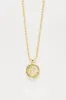 Leo Zodiac Pendant Necklace - Gold sold by Fashion Nova
