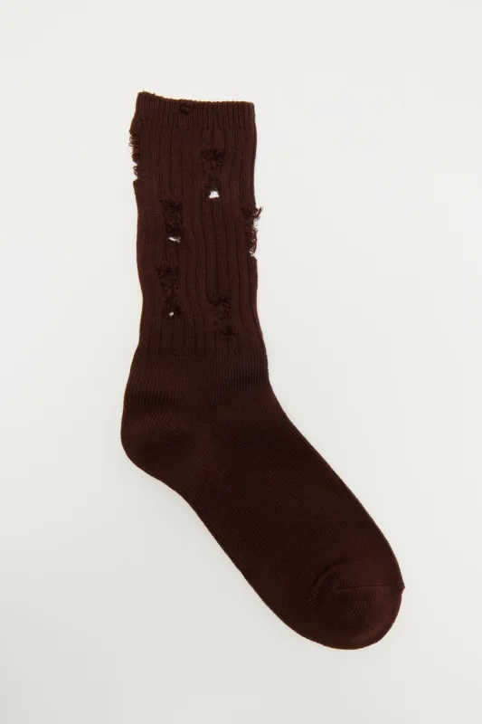 Been Through It Socks - Brown sold by Fashion Nova