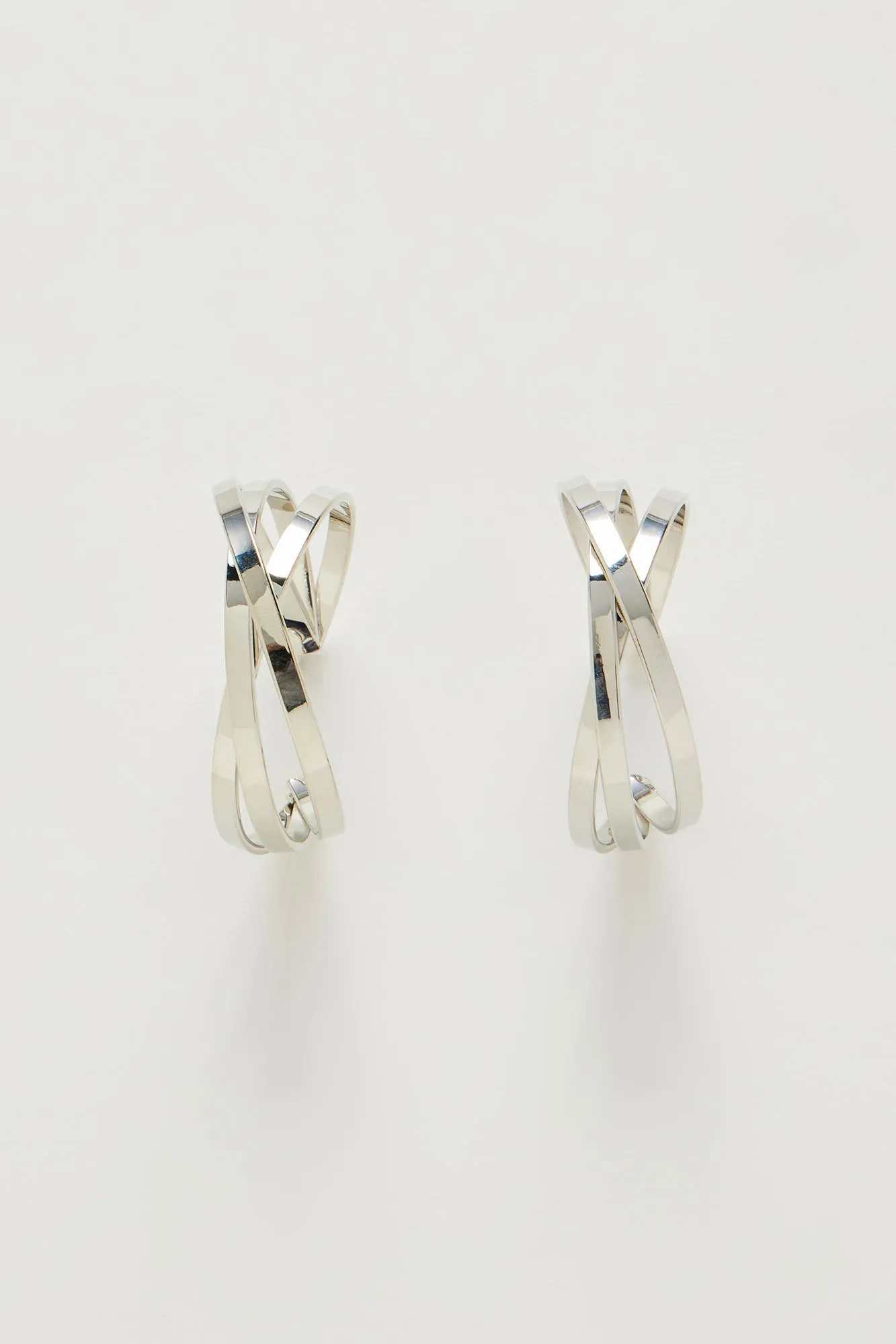 Perfect Illusion Earrings - Silver sold by Fashion Nova product image thumbnail 4