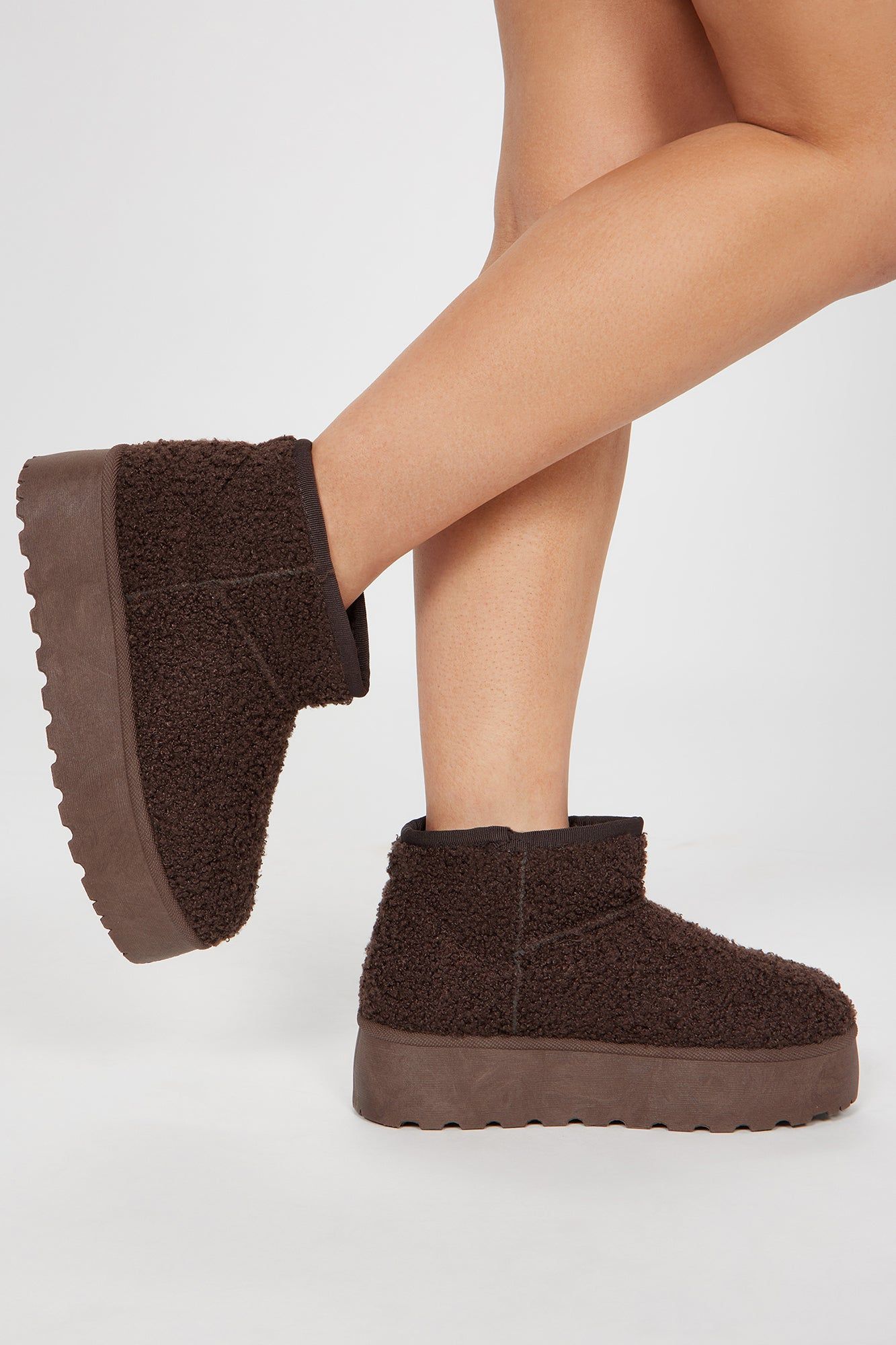 Always Cozy Booties - Brown sold by Fashion Nova product image thumbnail 3