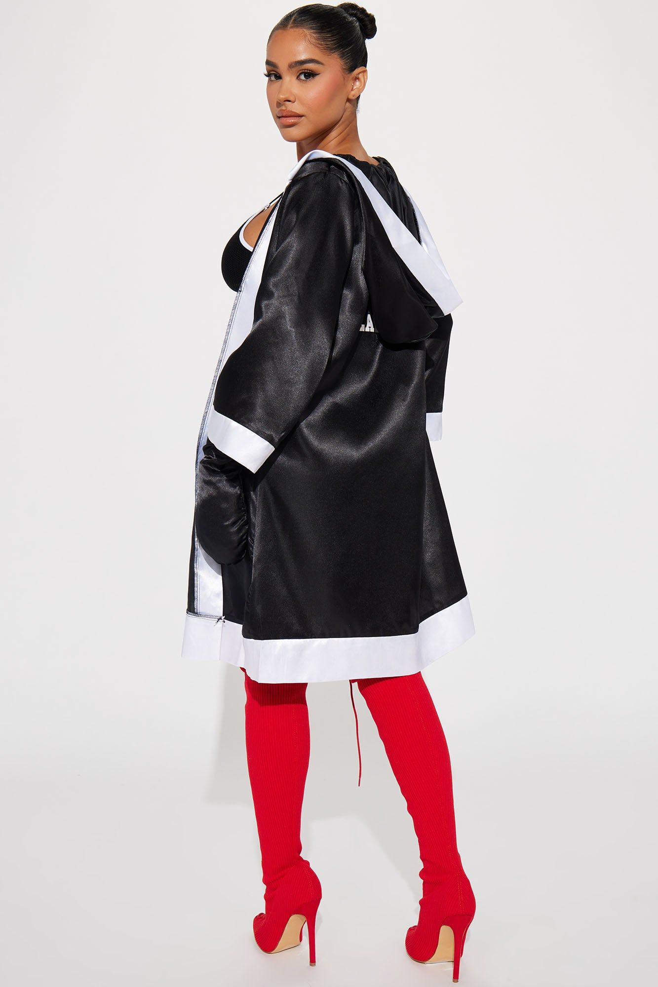 Playboy Knock Out Bunny 5 Piece Costume Set - Black sold by Fashion Nova product image thumbnail 4