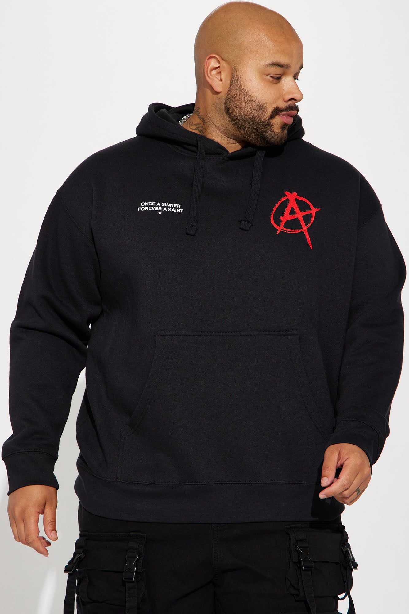 Forever A Saint Hoodie - Black sold by Fashion Nova product image thumbnail 2