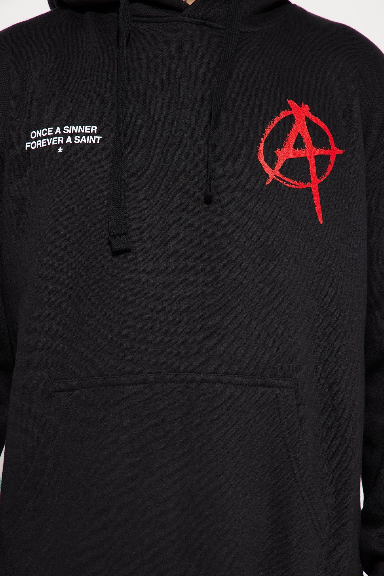 Forever A Saint Hoodie - Black sold by Fashion Nova product image thumbnail 4