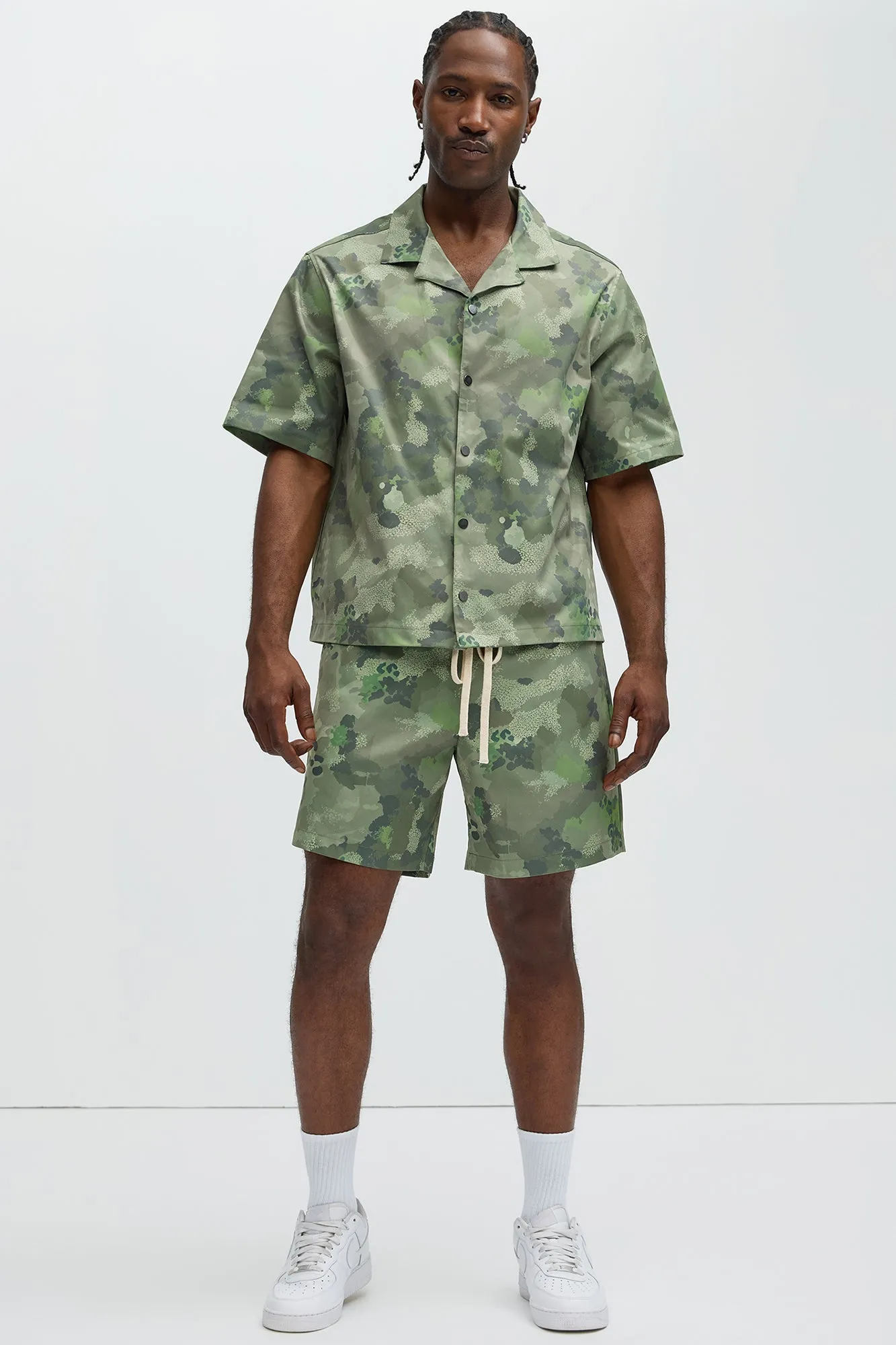 Donwood Camouflage Shirt - Camouflage sold by Fashion Nova product image thumbnail 2