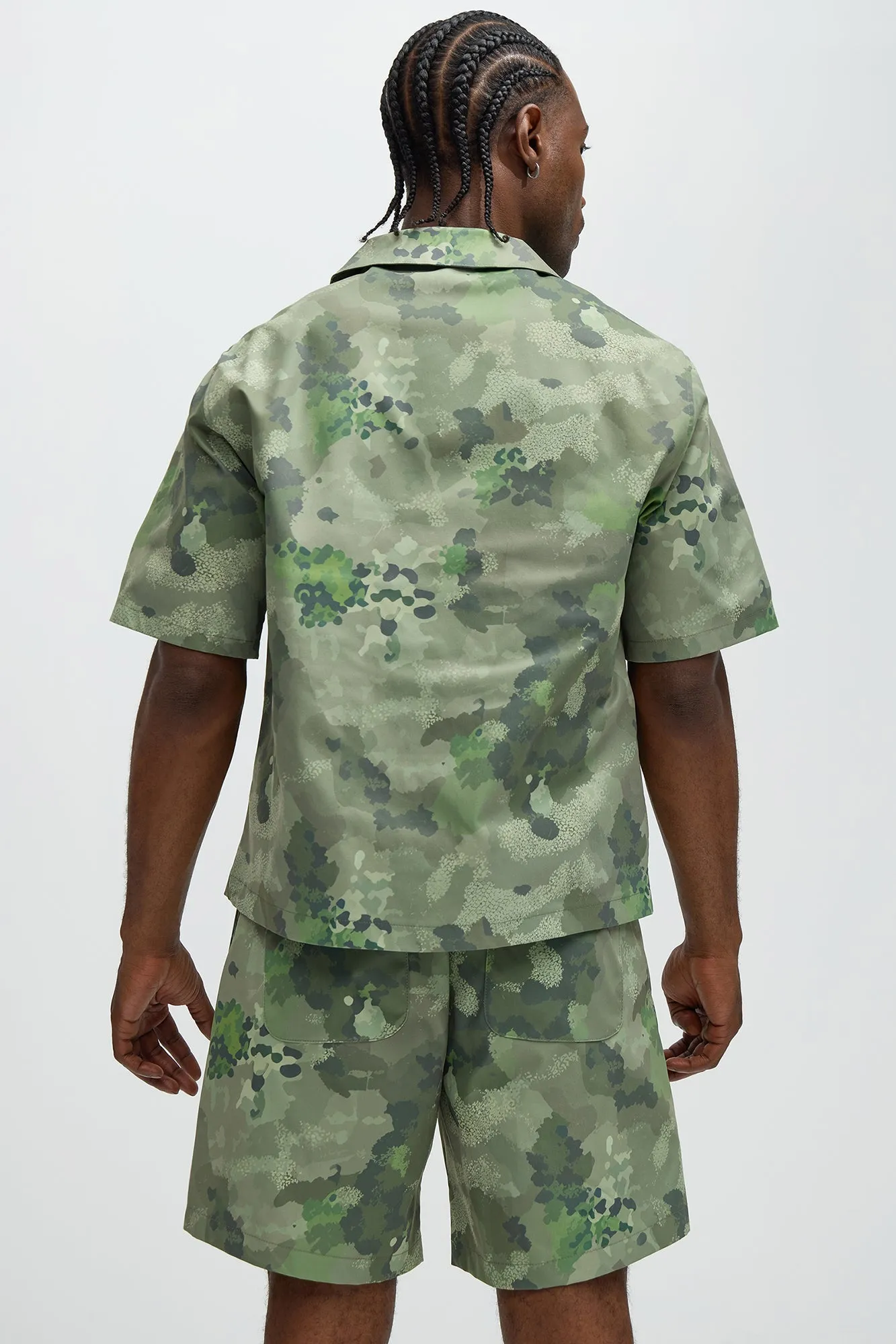 Donwood Camouflage Shirt - Camouflage sold by Fashion Nova product image thumbnail 3