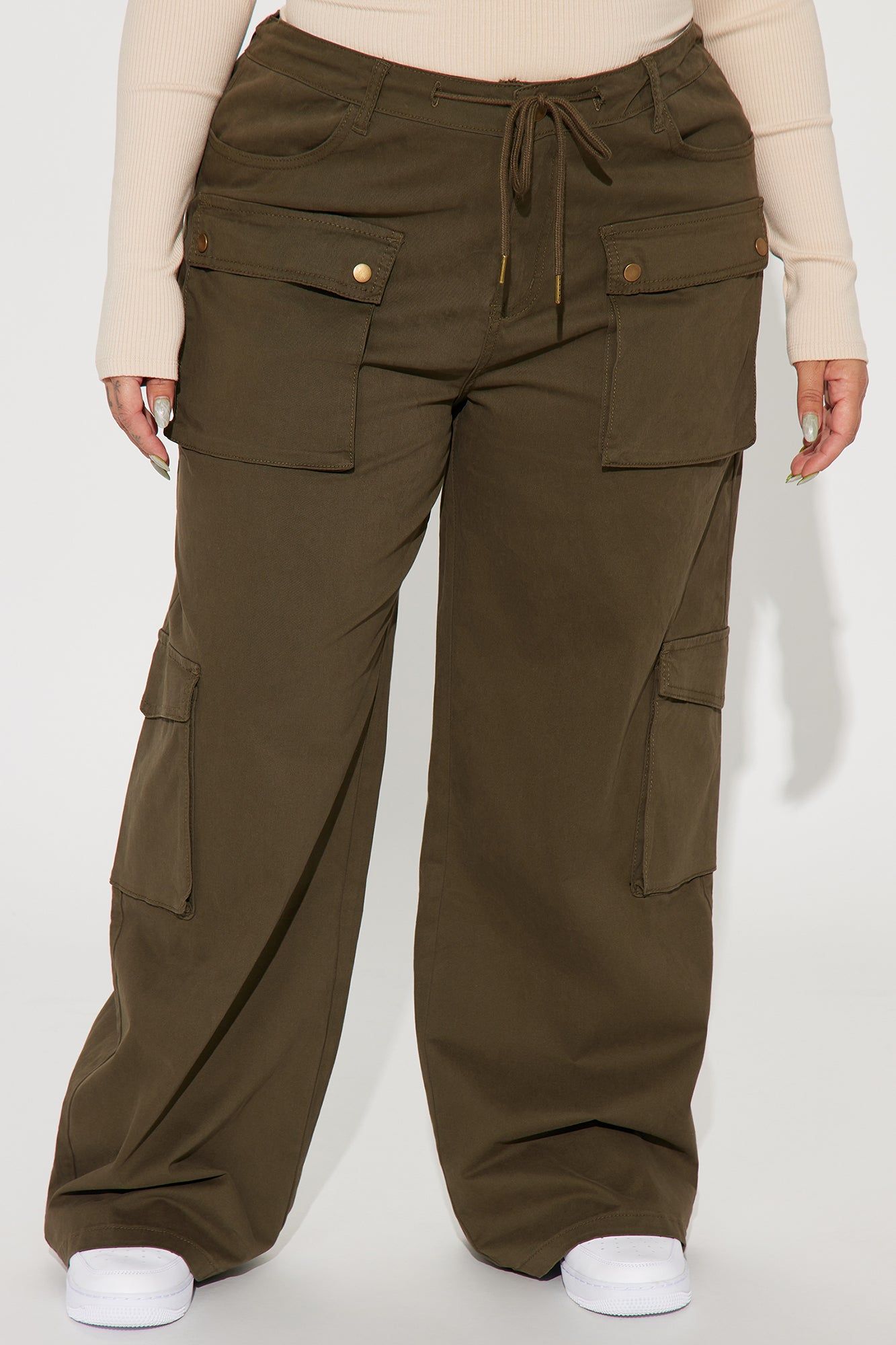 No Effort Cargo Pant - Olive sold by Fashion Nova product image thumbnail 5