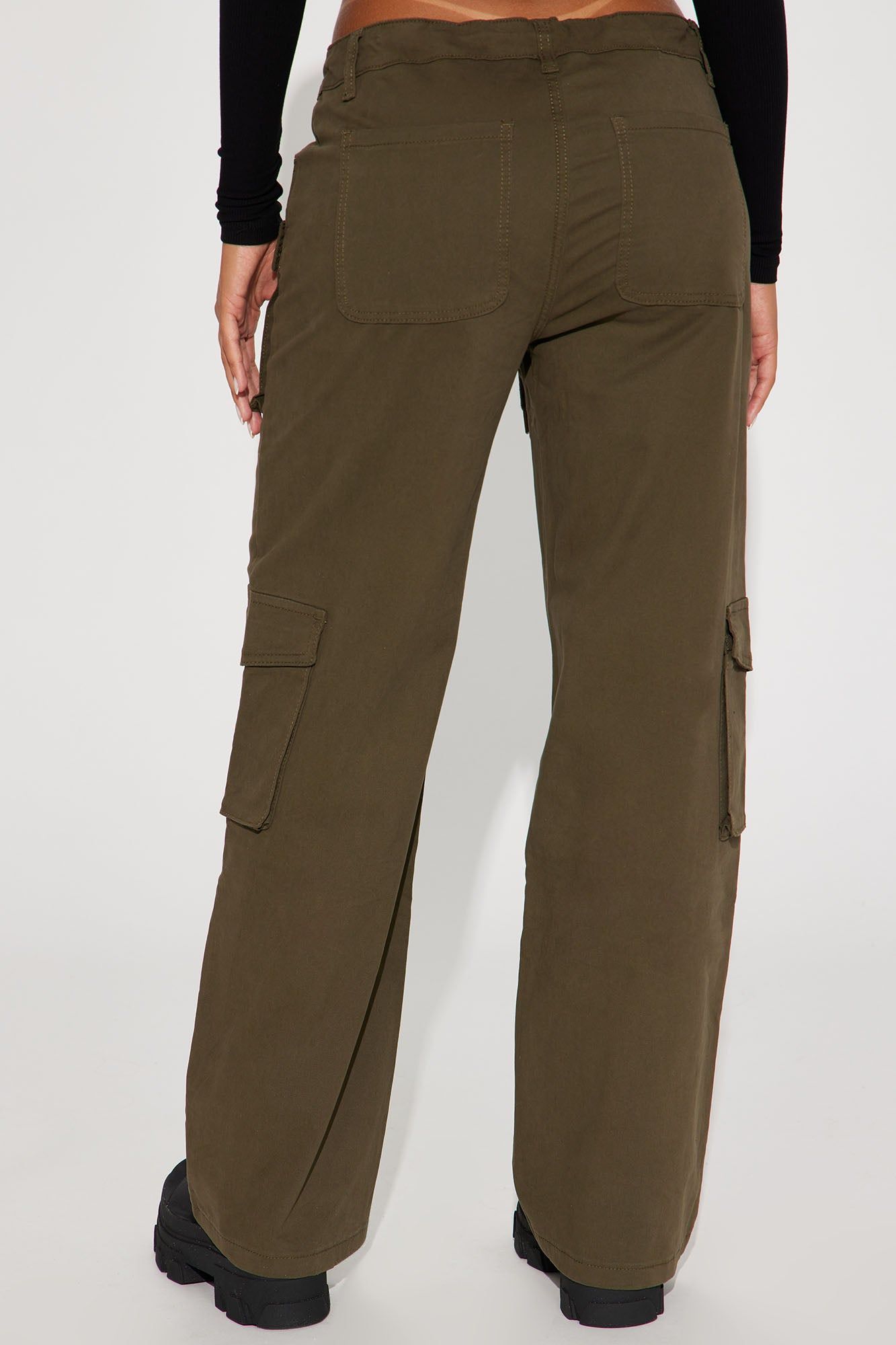 No Effort Cargo Pant - Olive sold by Fashion Nova product image thumbnail 3