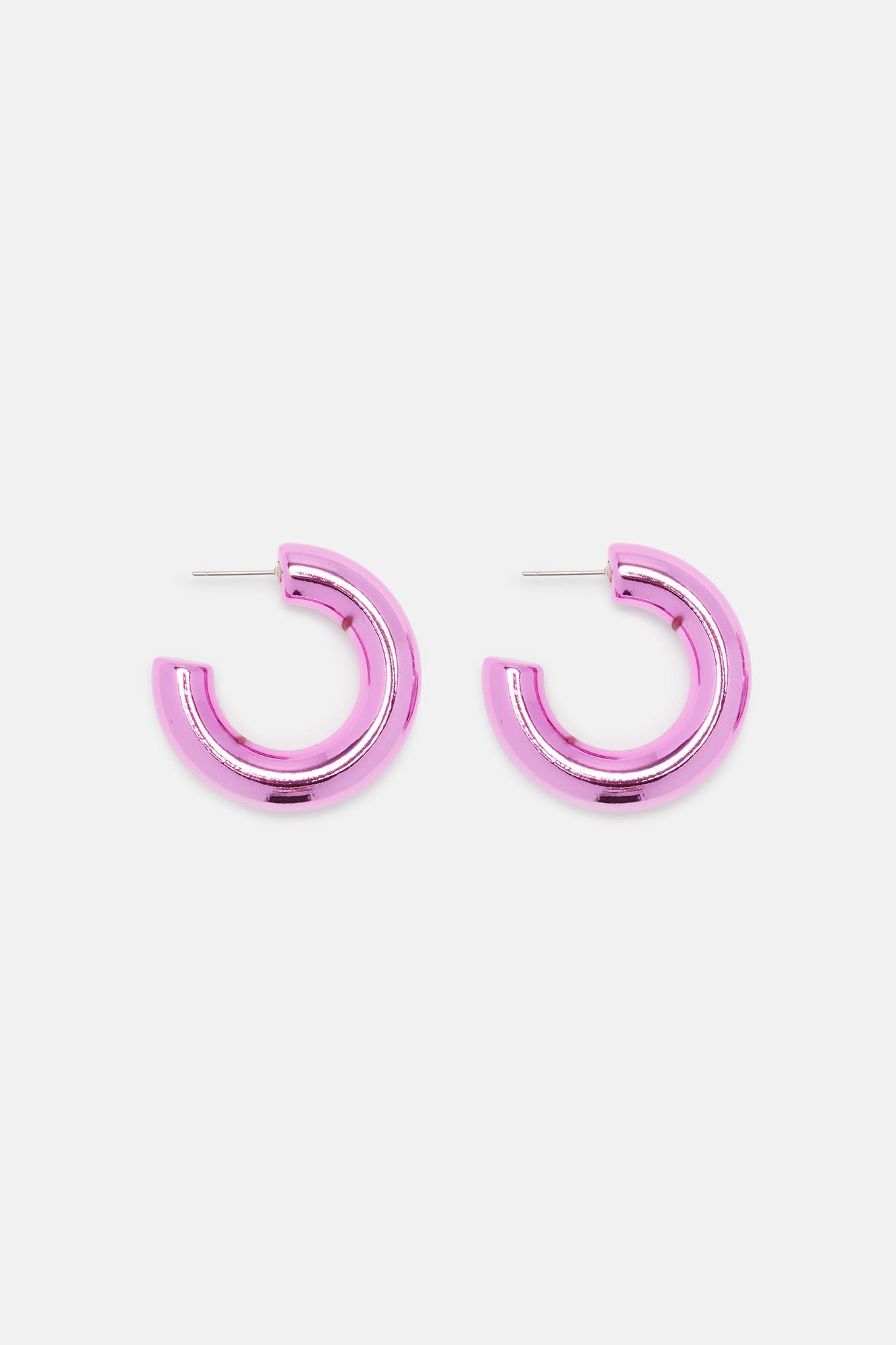 Midnight Hours Earrings - Fuchsia sold by Fashion Nova product image thumbnail 3