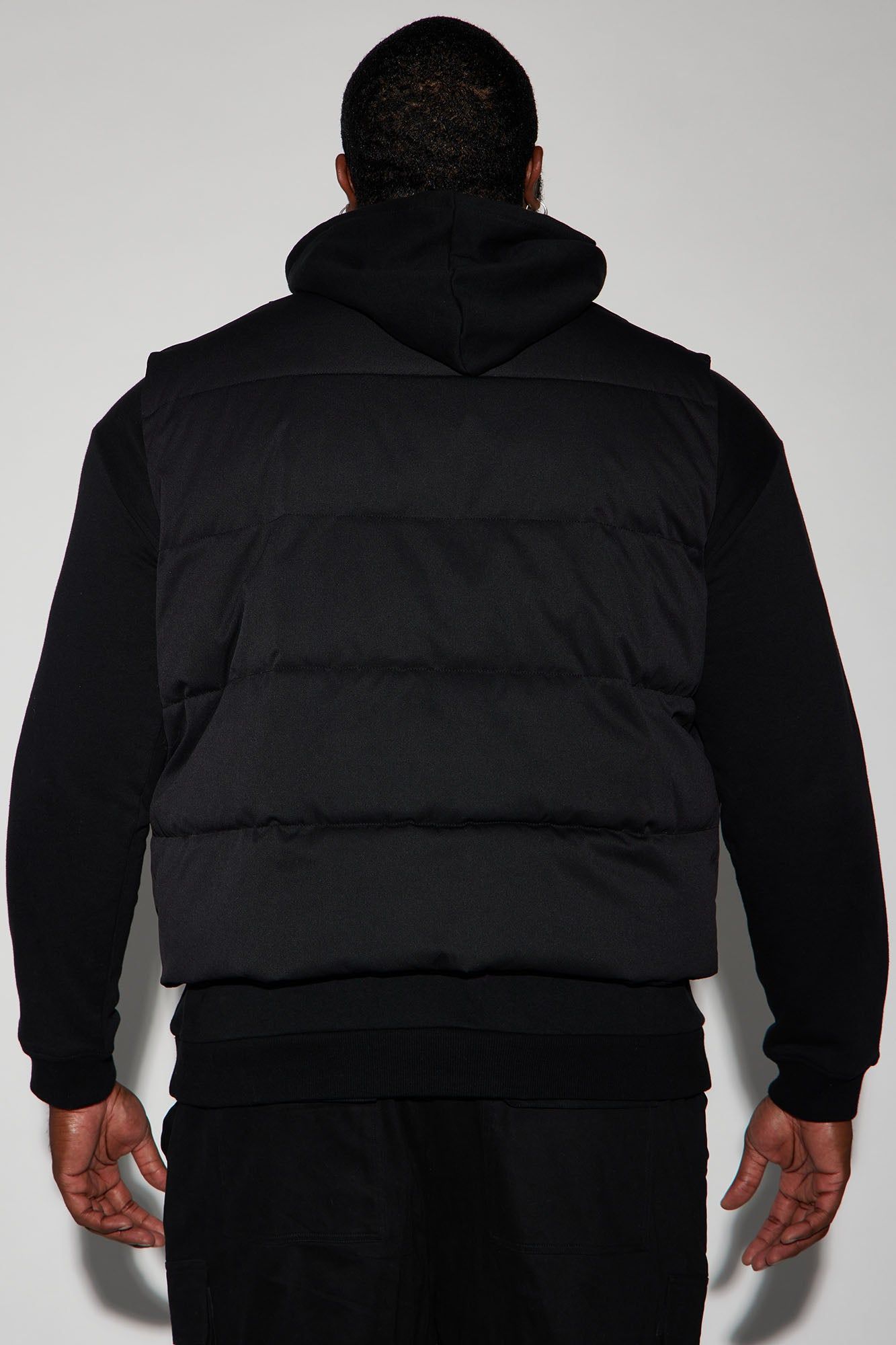 Lucid Zip Up Puffer Vest - Black sold by Fashion Nova product image thumbnail 7