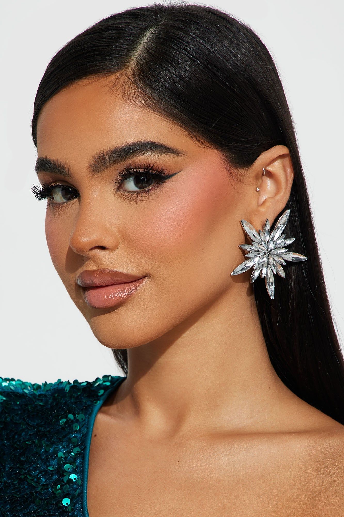 Lucky One Earrings - Silver sold by Fashion Nova product image thumbnail 2