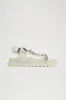 Camella Embellished Flat Sandals - White sold by Fashion Nova