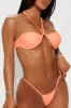 Lilian Underwire 2 Piece Bikini - Peach sold by Fashion Nova