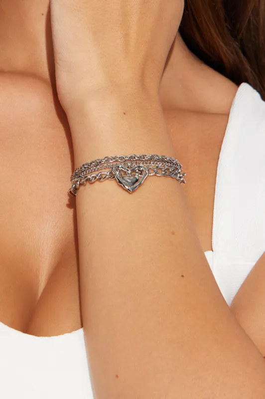 Tough Love Bracelet - Silver sold by Fashion Nova