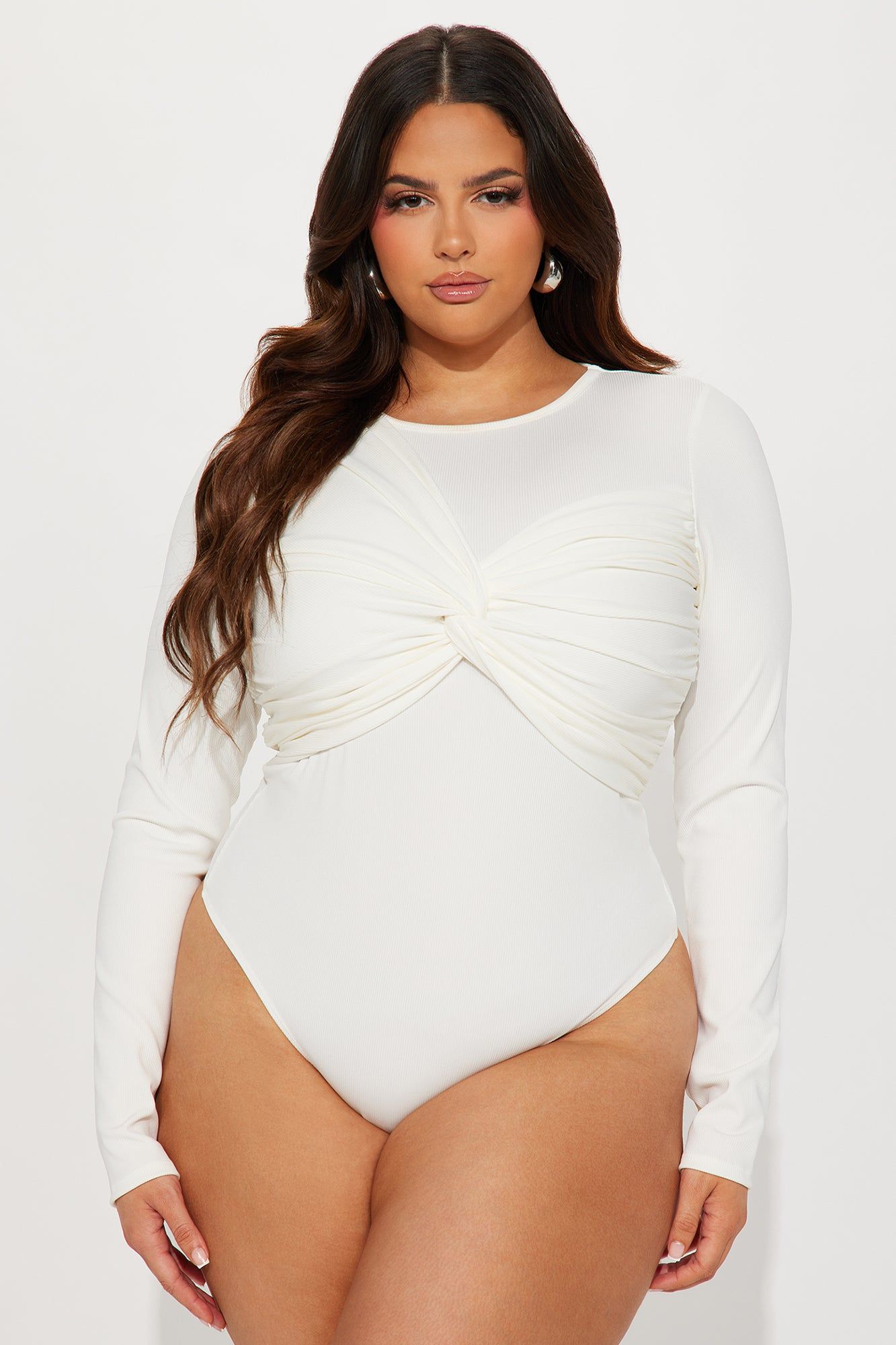 Out With The Girls Bodysuit - Ivory sold by Fashion Nova product image thumbnail 5