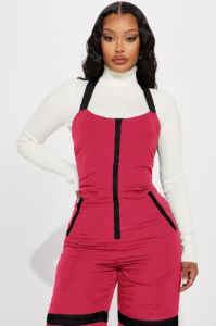 Hit The Slopes Jumpsuit - Fuchsia sold by Fashion Nova