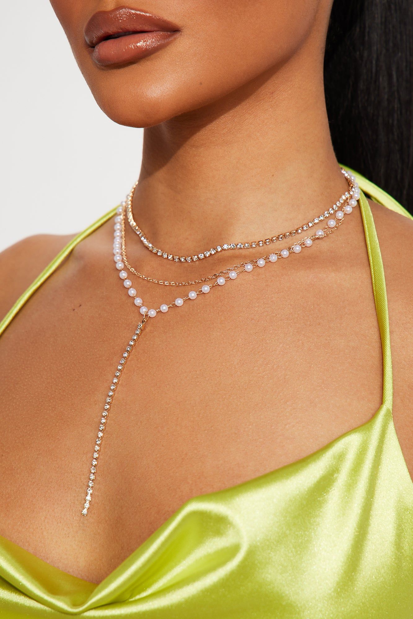 Not Too Flashy Layered Necklace - Gold sold by Fashion Nova