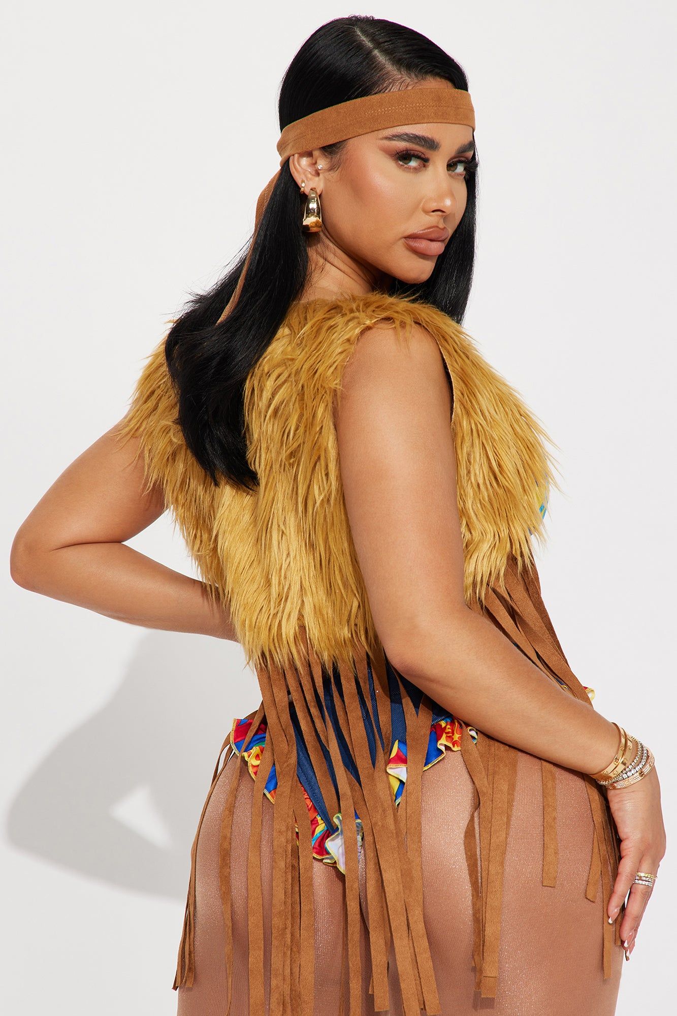 Groovy Babe 4 Piece Costume Set - Multi Color sold by Fashion Nova product image thumbnail 3