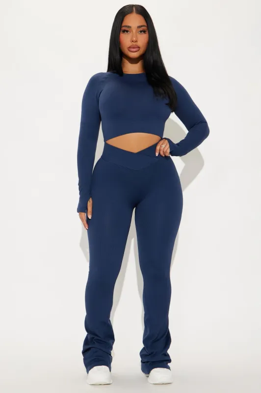 Always Energized Active Yoga Pant - Navy sold by Fashion Nova
