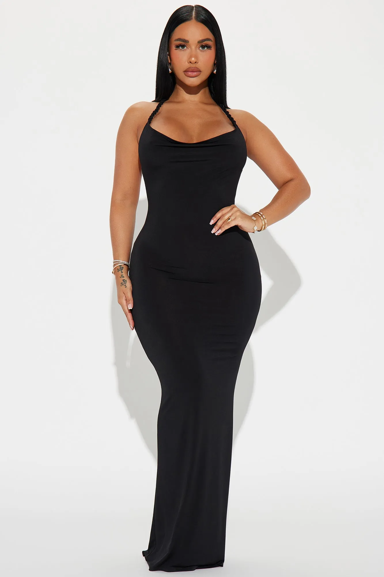 Hannah Multiway Backless Maxi Dress - Black sold by Fashion Nova product image thumbnail 2