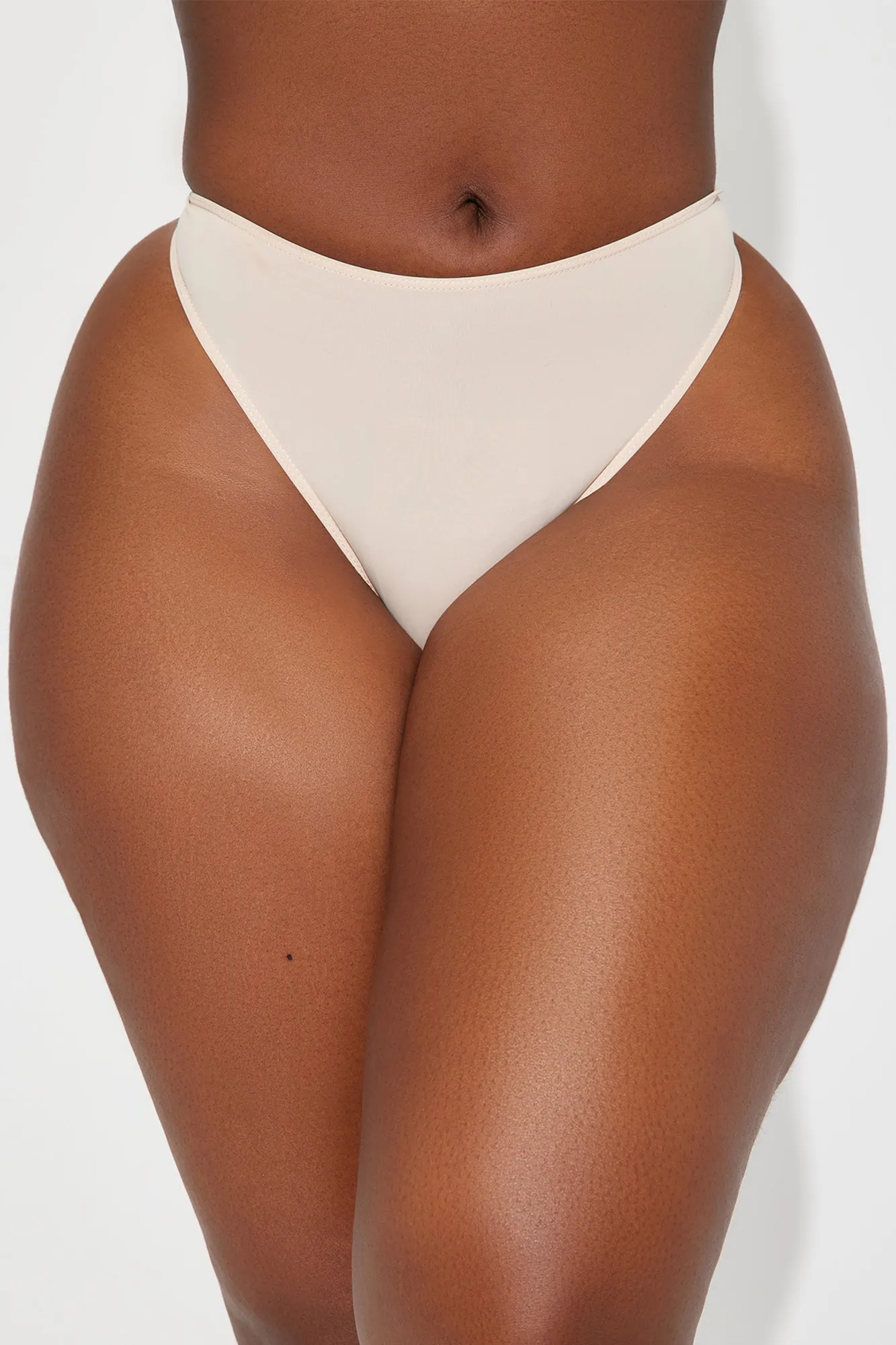 Nova Microfiber Dipped Thong Panty - Nude sold by Fashion Nova product image thumbnail 4
