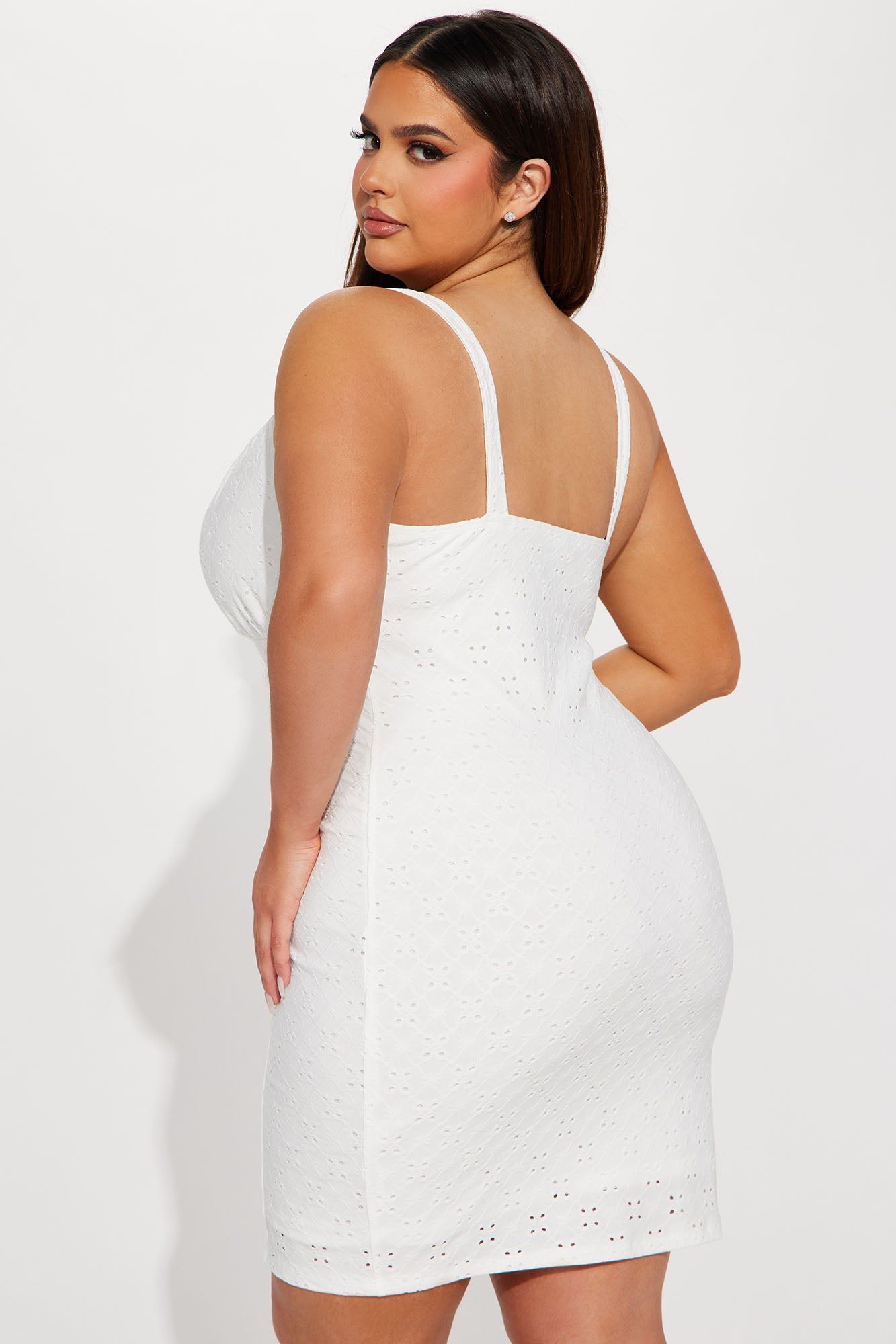 Adora Mini Dress - White sold by Fashion Nova product image thumbnail 6