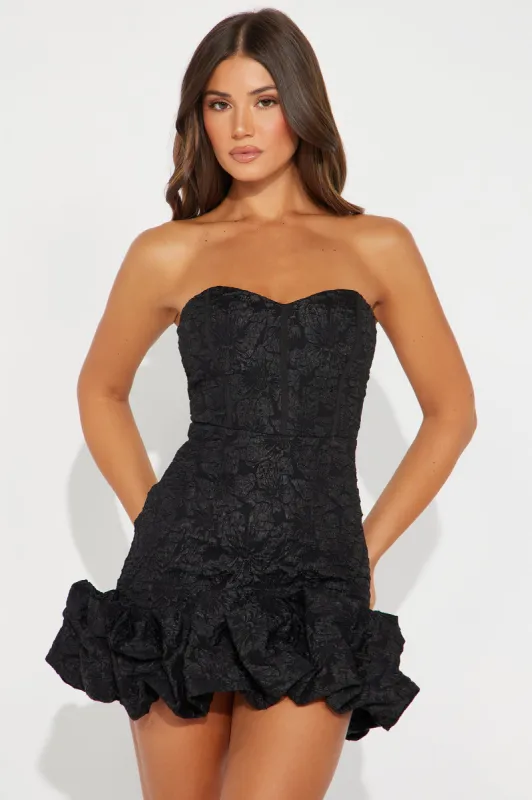 Tango Mood Micro Mini Dress - Black sold by Fashion Nova