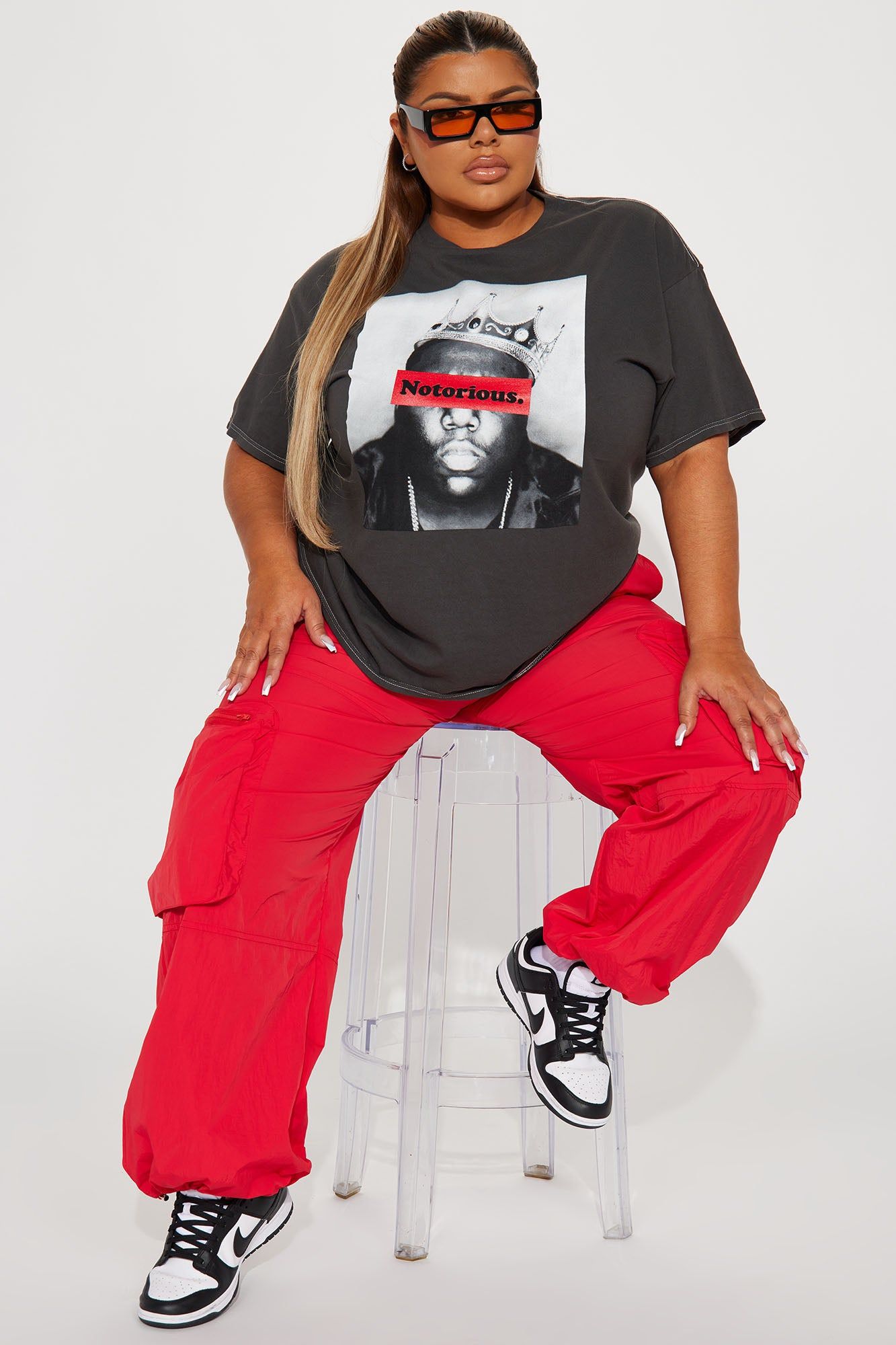 Notorious Biggie Graphic Tshirt - Black Wash sold by Fashion Nova product image thumbnail 5