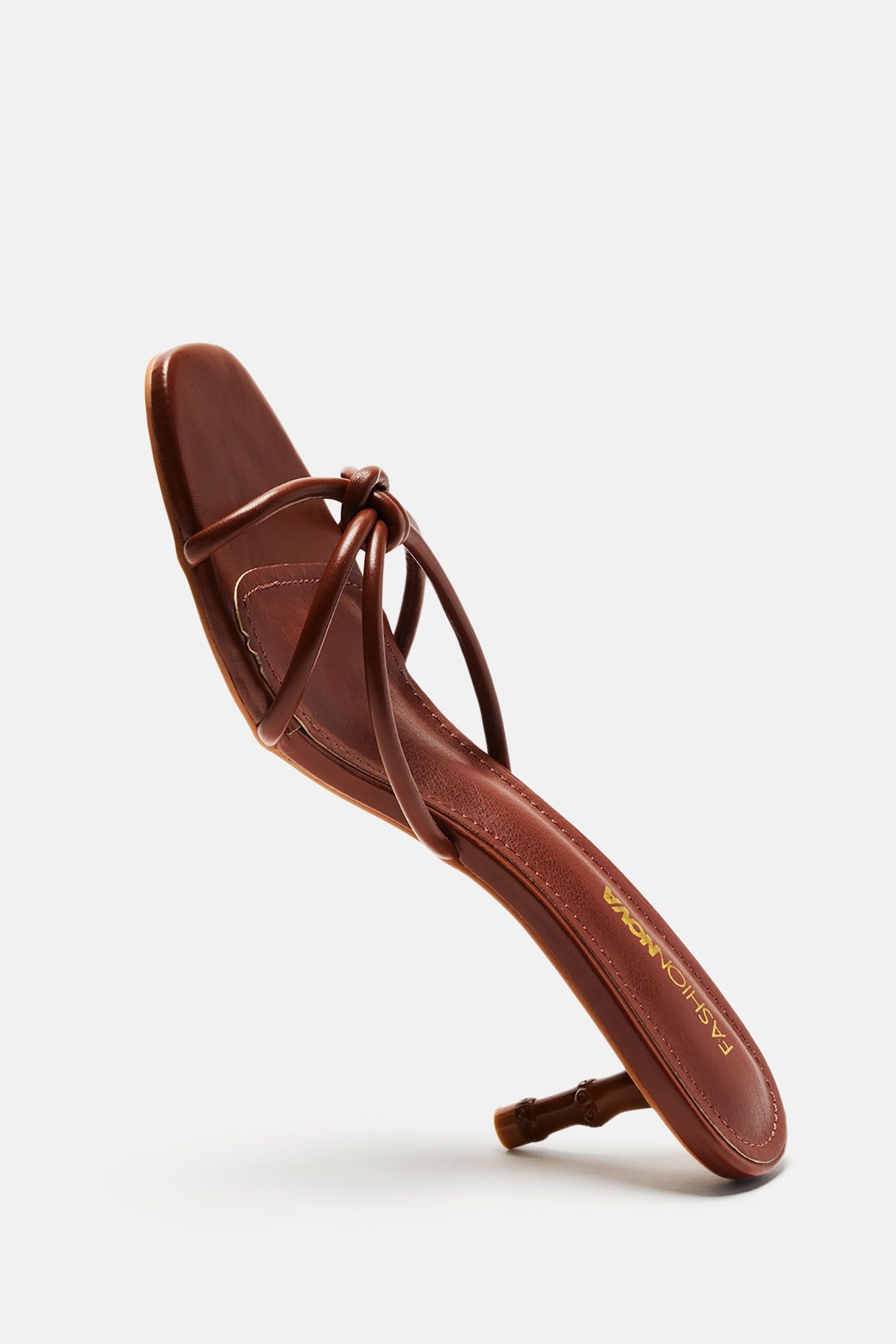 All The Way Kitten Heels - Chocolate sold by Fashion Nova product image thumbnail 2