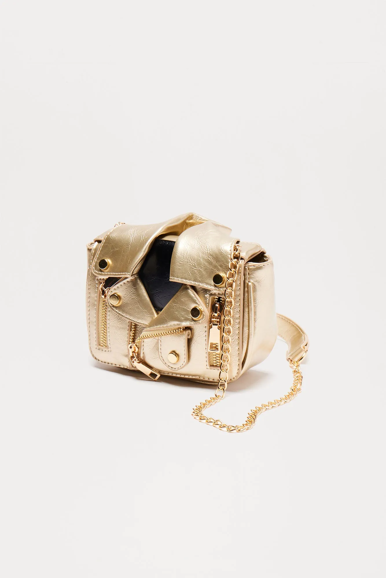 Motorcycle Wife Handbag - Gold sold by Fashion Nova product image thumbnail 4