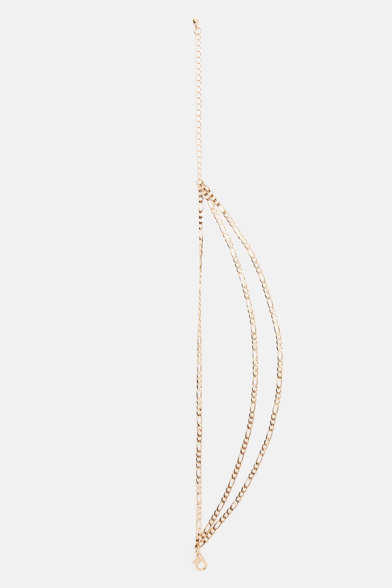 No Excuse Hunny Anklet - Gold sold by Fashion Nova product image thumbnail 2