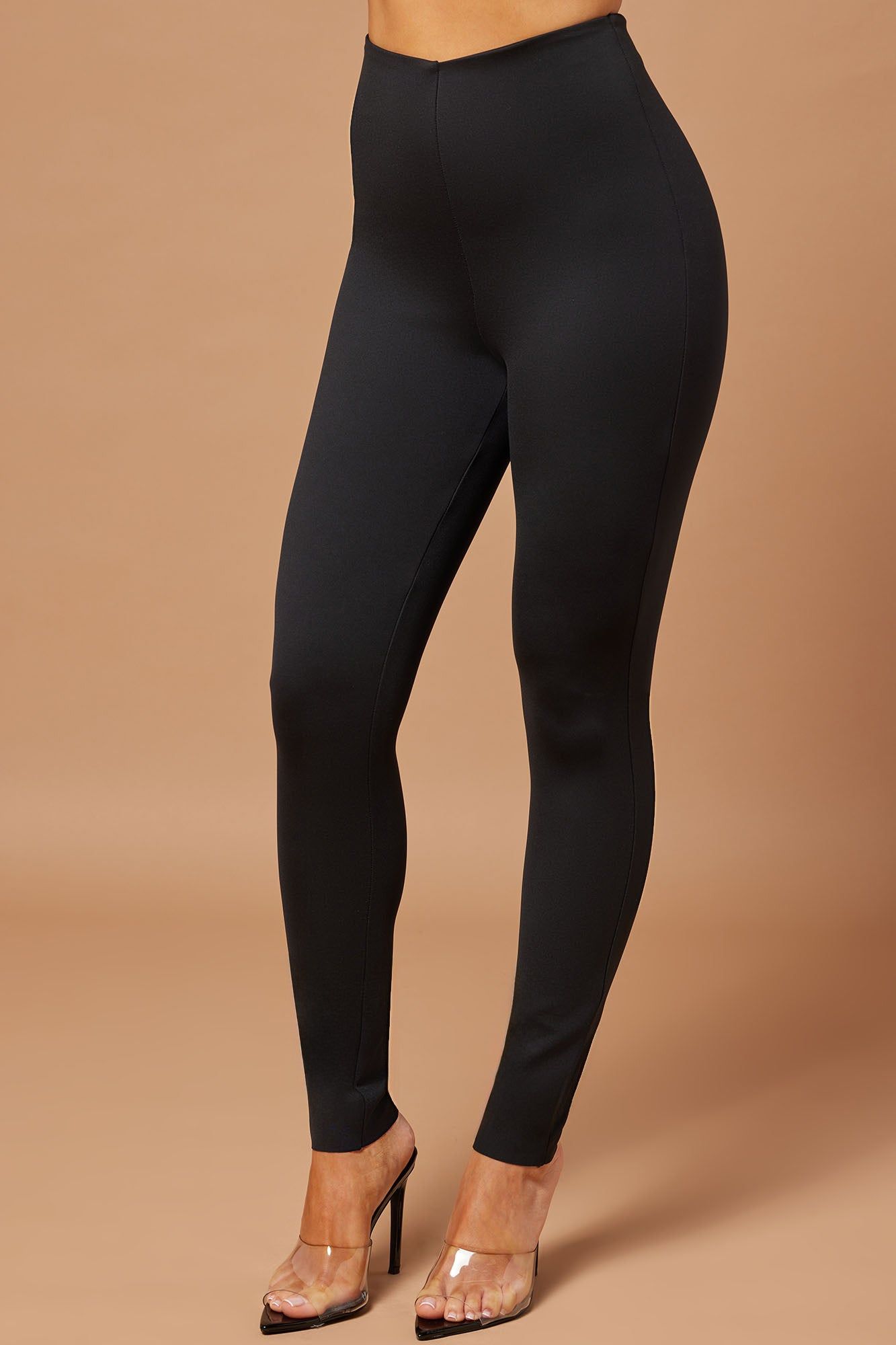 Jaclynn Scuba Skinny Pant - Black sold by Fashion Nova product image thumbnail 2