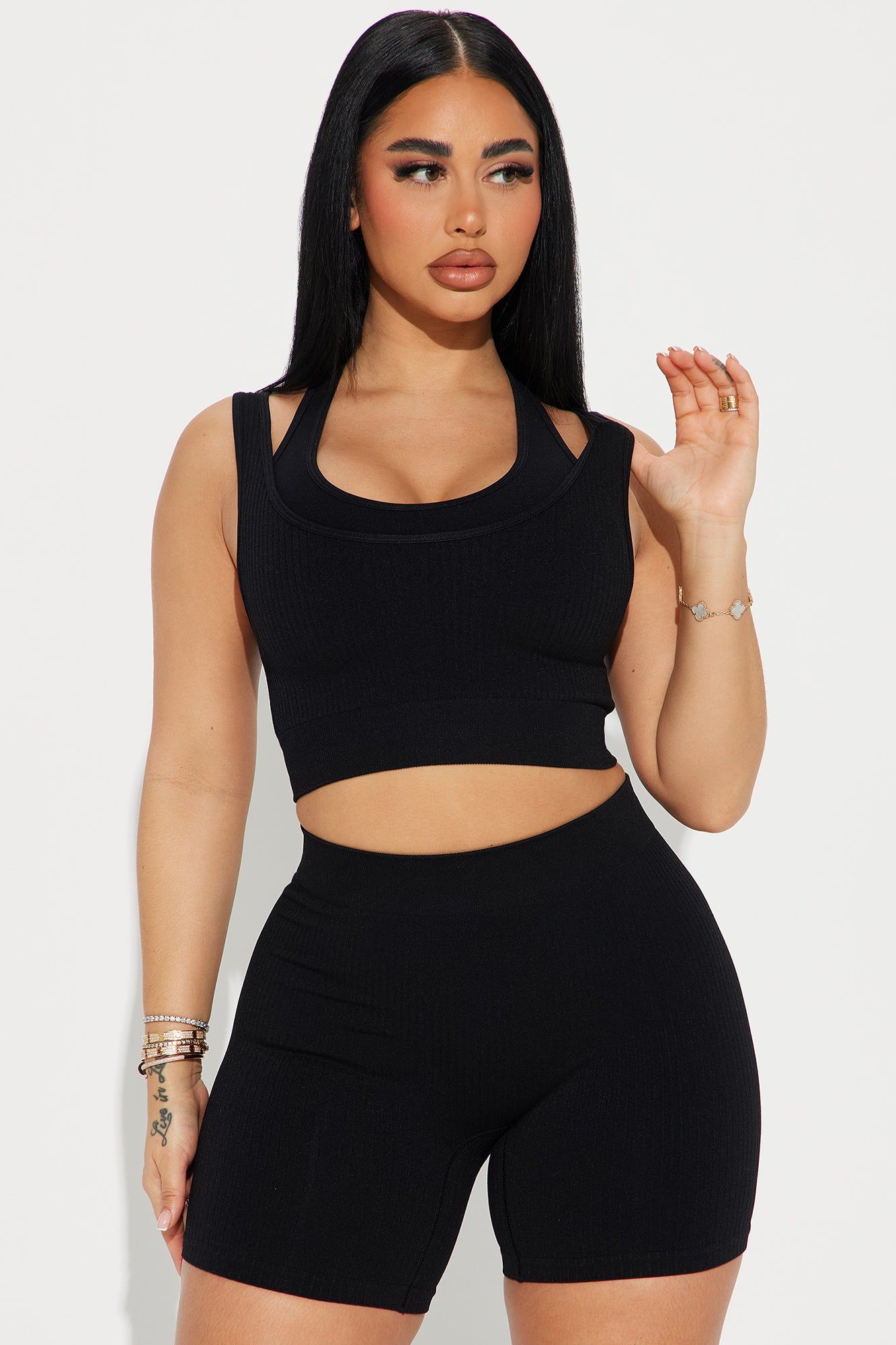 Keep The Pace Active Set - Black sold by Fashion Nova product image thumbnail 2