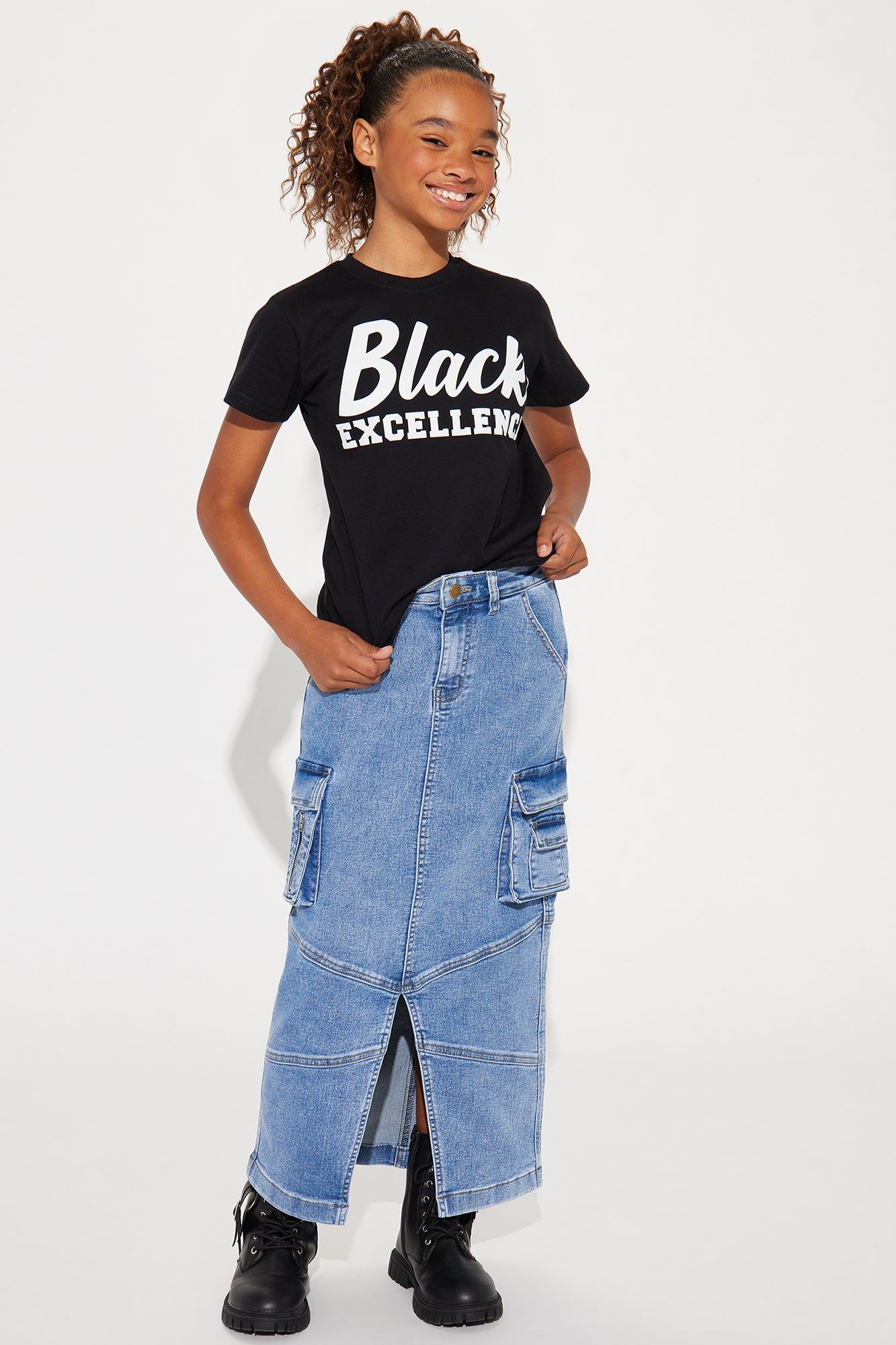 Mini More Black Excellence - Black sold by Fashion Nova product image thumbnail 2