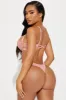 Want Your Lovin' Lace Bra And Panty Set - Rose sold by Fashion Nova