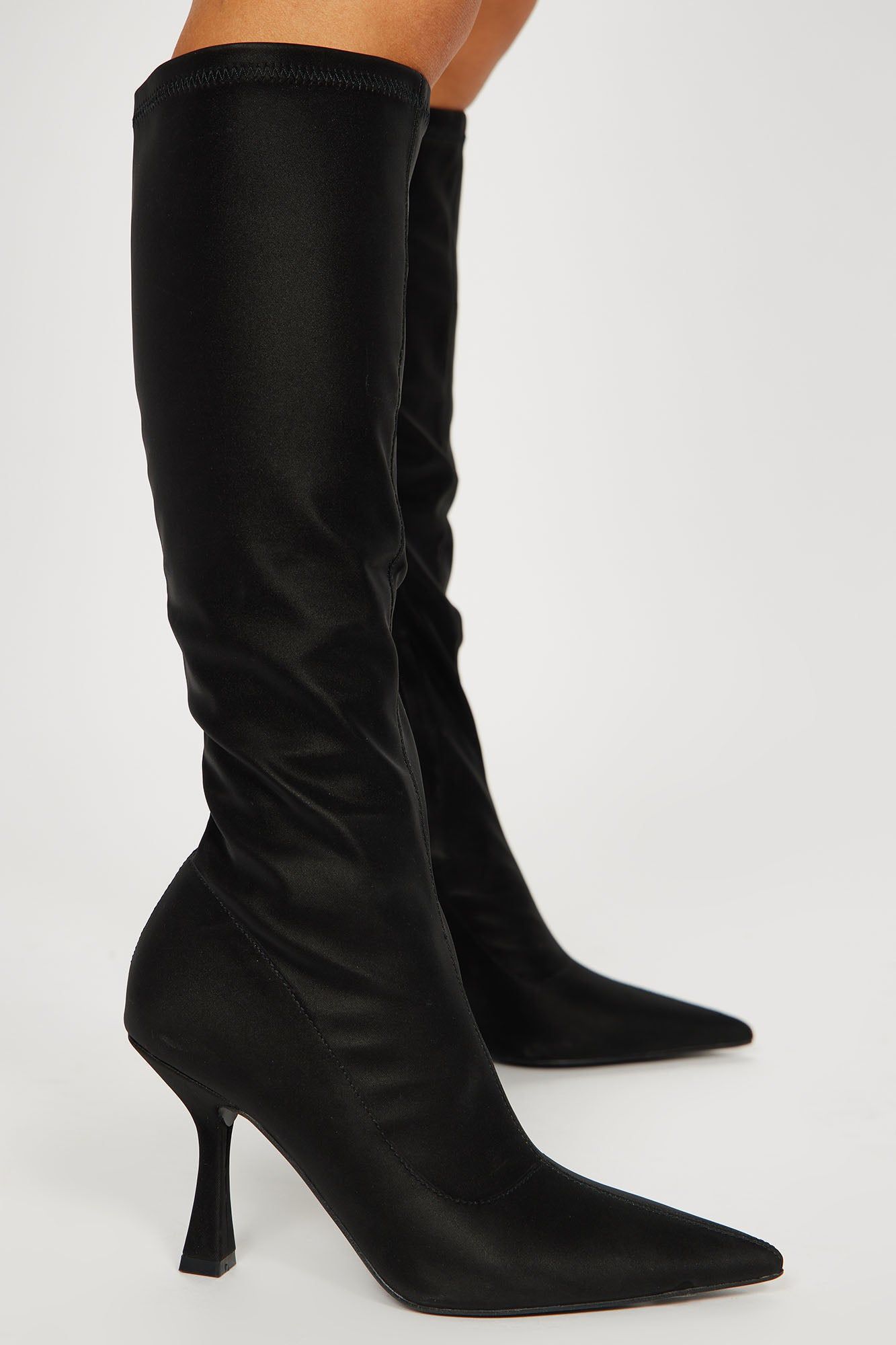 Luciana Knee High Boots - Black sold by Fashion Nova product image thumbnail 3