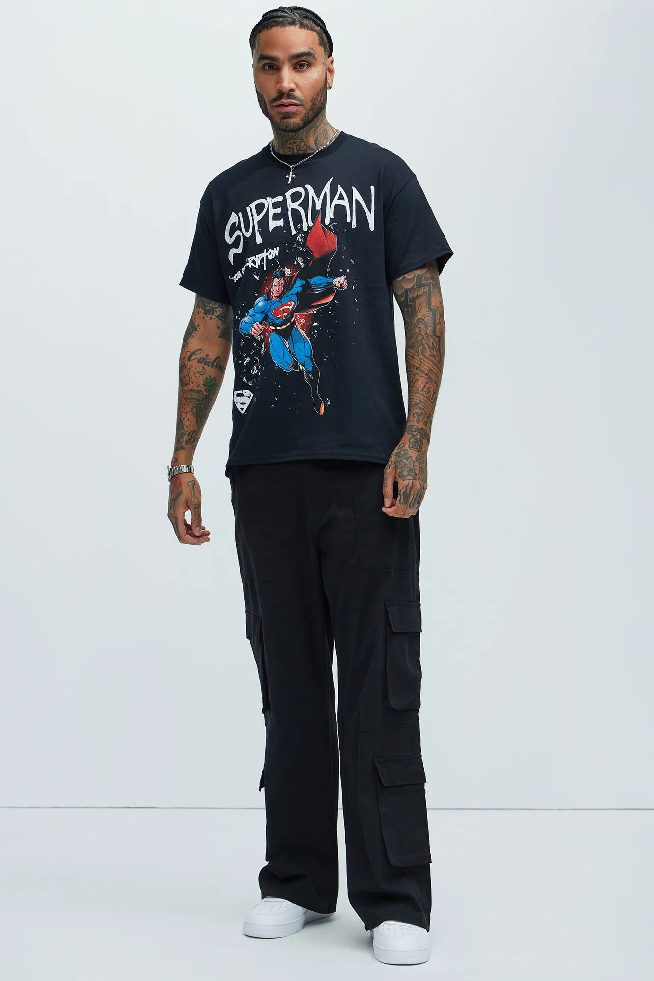 Superman Son Of Krypton Short Sleeve Tee - Black sold by Fashion Nova product image thumbnail 2
