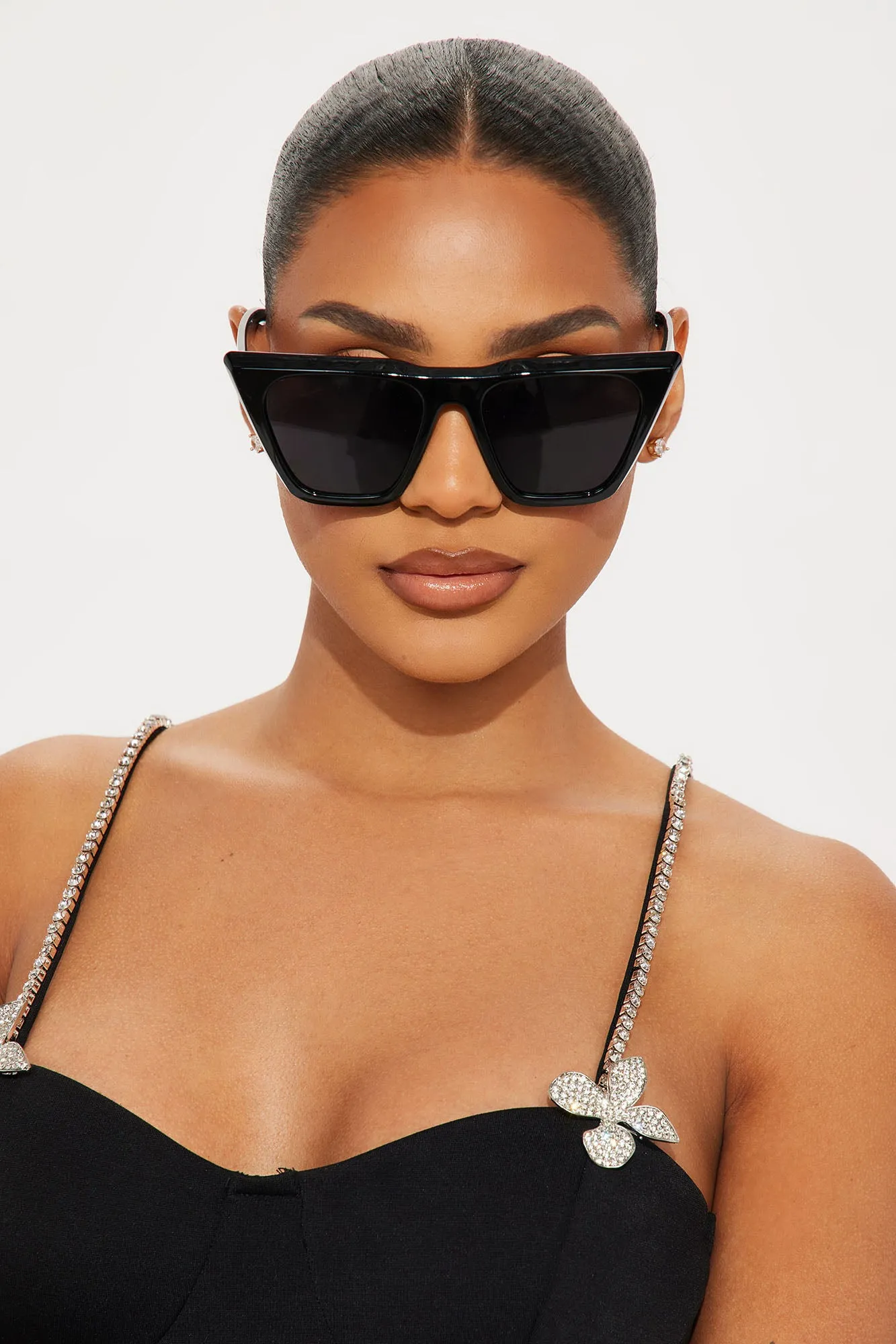 Modern Maven Sunglasses - Black sold by Fashion Nova product image thumbnail 2