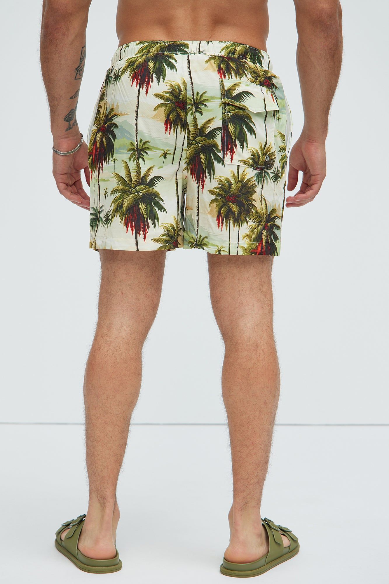 Island Shore Swim Trunks - Multi Color sold by Fashion Nova product image thumbnail 4