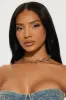 Different Vibes Necklace  - Gold sold by Fashion Nova