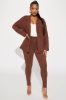 The Kelly Blazer - Brown sold by Fashion Nova