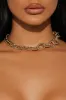 Different Vibes Necklace  - Gold sold by Fashion Nova