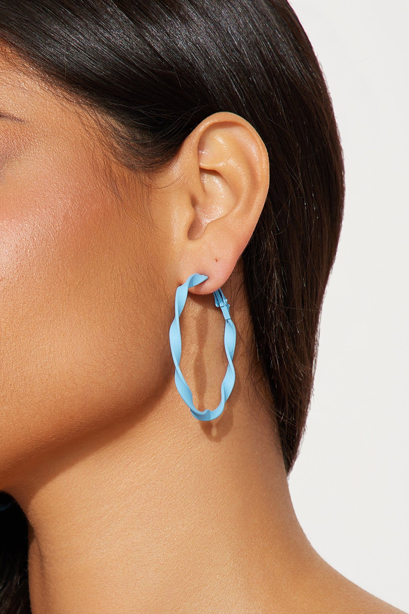 Too Unpredictable Earrings - Blue sold by Fashion Nova