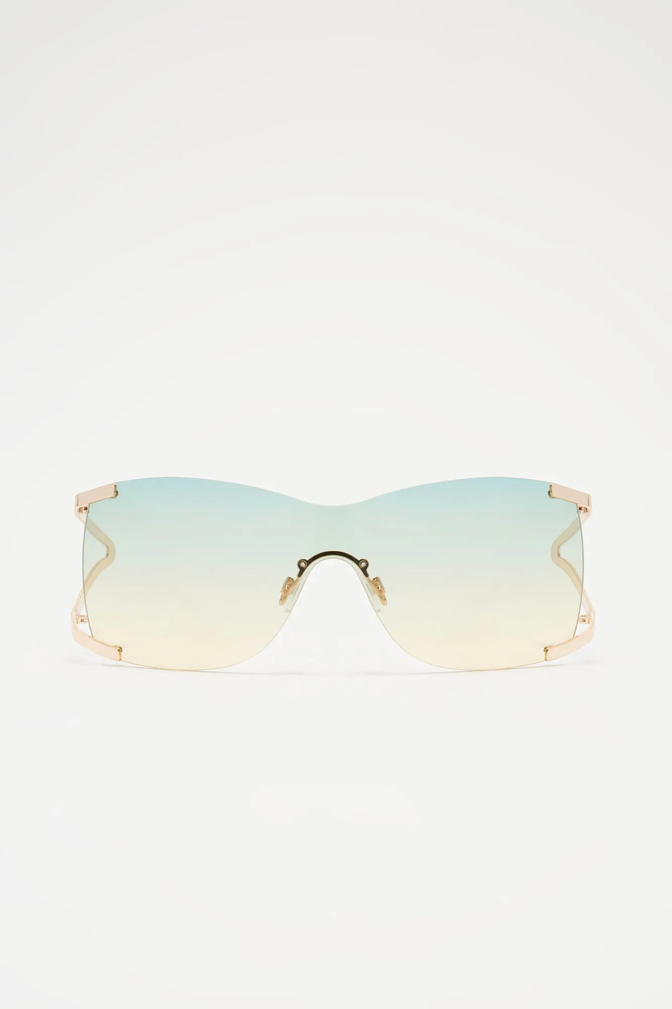 Mojitos All Summer Sunglasses - Green/combo sold by Fashion Nova product image thumbnail 3