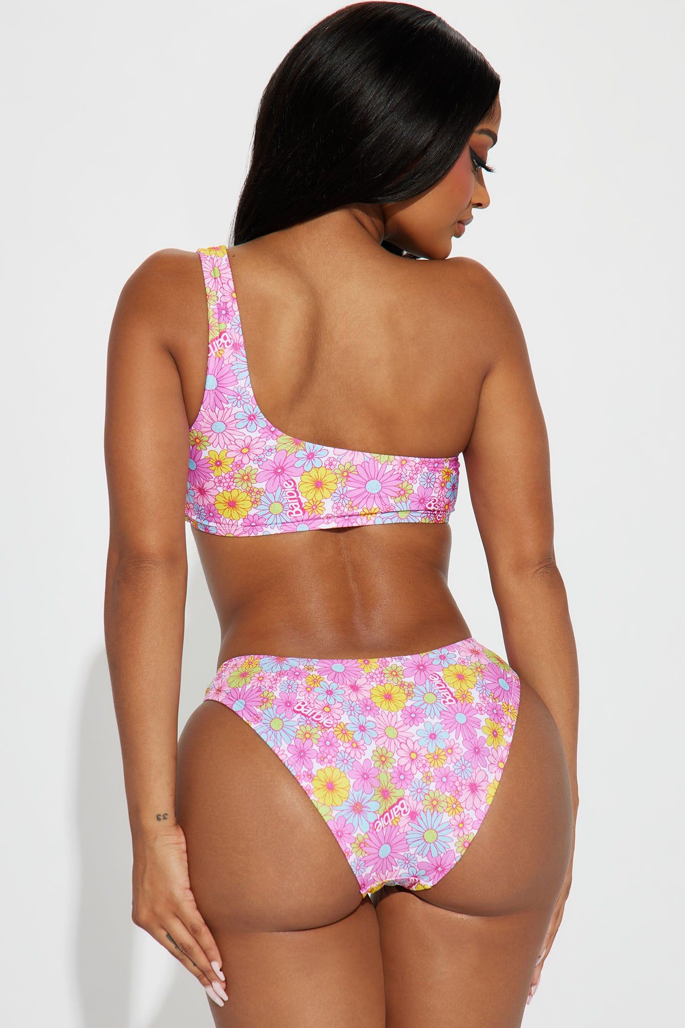 Malibu Barbie 2 Piece Bikini - Pink/combo sold by Fashion Nova product image thumbnail 3