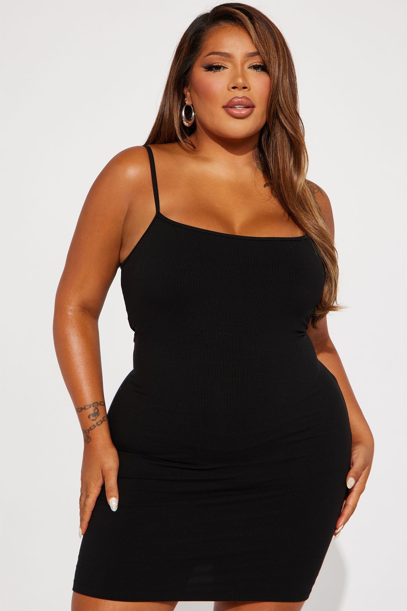 Avery Shapewear Mini Dress - Black sold by Fashion Nova product image thumbnail 5